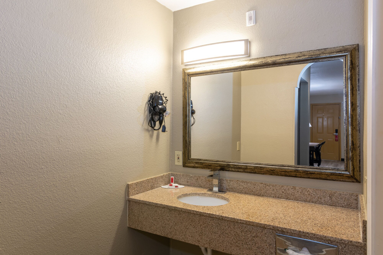 Bathroom 4, Super 8 Dallas-Mesquite, Dallas
