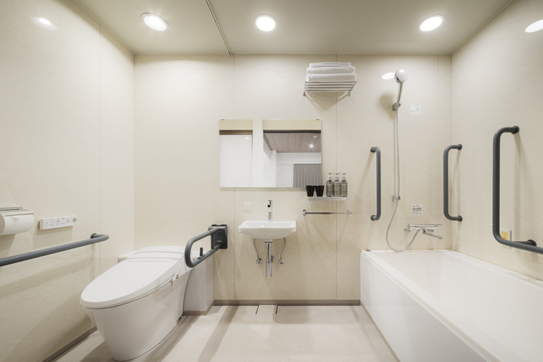 Bathroom 4, Nest Hotel Hiroshima Ekimae, Hiroshima