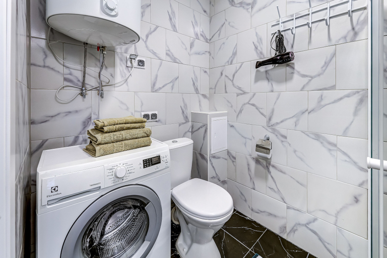 Bathroom 4, Apartment Vesta on Vasilievsky ostrov, Sankt-Peterburg gorsovet