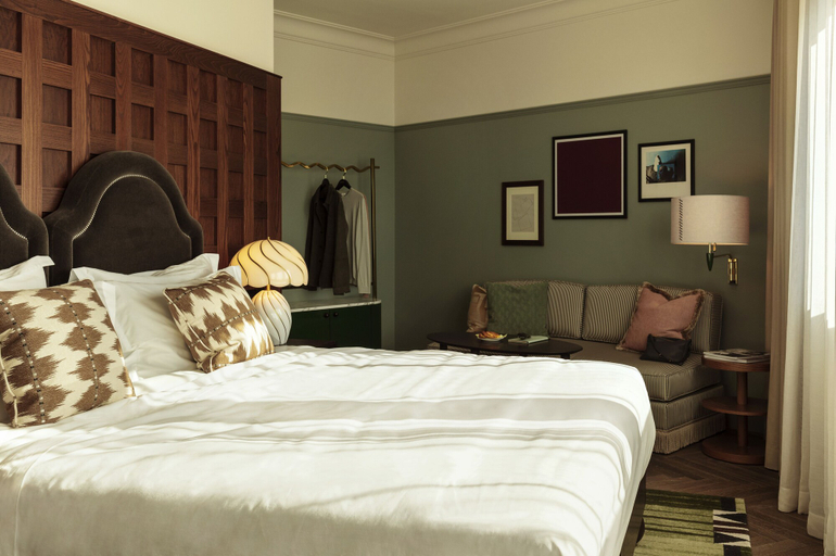 Bedroom 3, The Hoxton, Rome, Roma