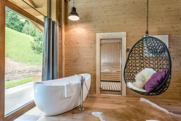 Bathroom 4, LA SOA Chalets & Eventlodge, Reutte