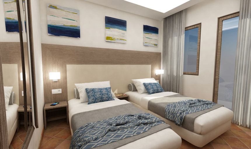 Bedroom 3, Paestum Inn Beach Resort, Salerno