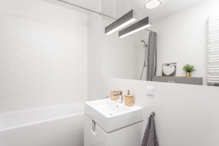 Bathroom 2, Chill Apartments City Link, Warsaw