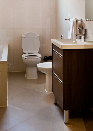Bathroom 3, ApartHotel Luar, Samba