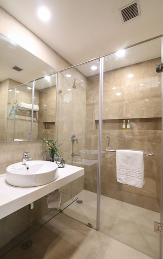 Bathroom 4, Shiraz Boutique Hotel, Bhopal