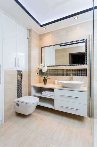 Bathroom, VISENTO Apartments Zachodnia 2G, Białystok City