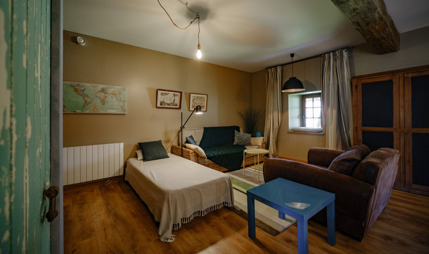 Bedroom 3, Au Domaine de la Pommeraye & Spa, Calvados