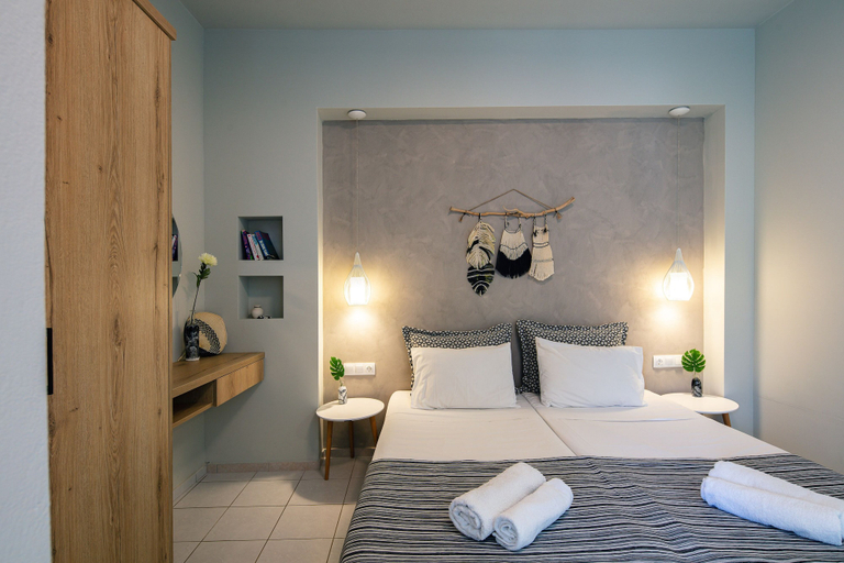 Bedroom 3, Anthos Apartments, Crete