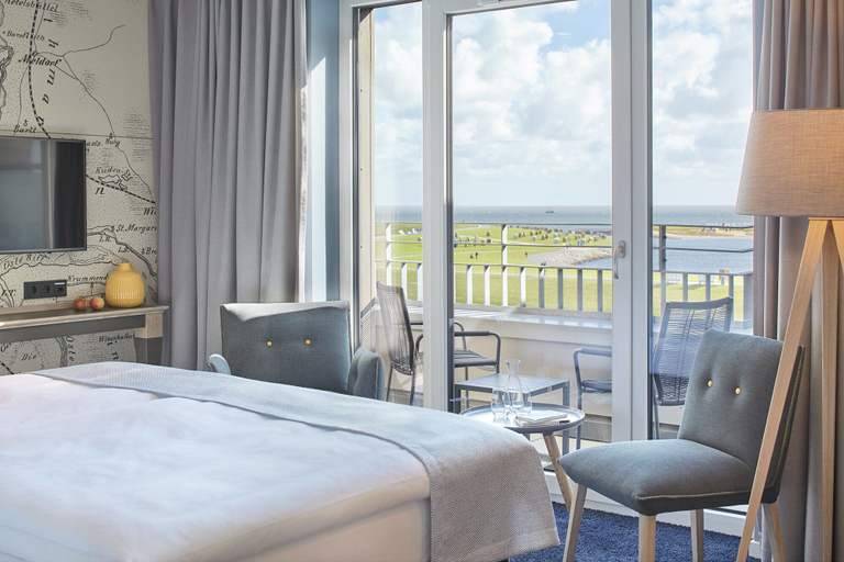 Bedroom 3, Küstenperle Strandhotel & Spa, Dithmarschen