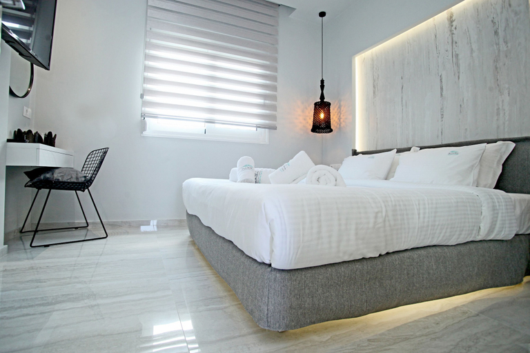 Bedroom 3, Minthi Boutique Apartments, Central Macedonia