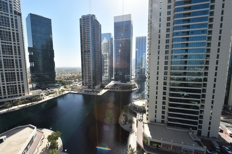 Exterior 2, DB - Furnished Studio with balcony, Dubai