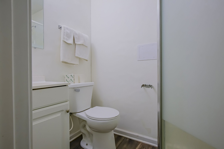 Bathroom 3, Hotel O Markham IL near Harvey/Tinley Park, Cook