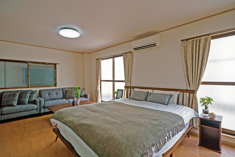 Bedroom 2, S.T house Namiyoke, Osaka