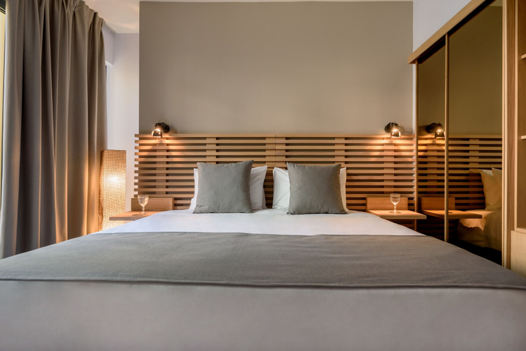 Bedroom 2, Fos DownTown Suites, Attica
