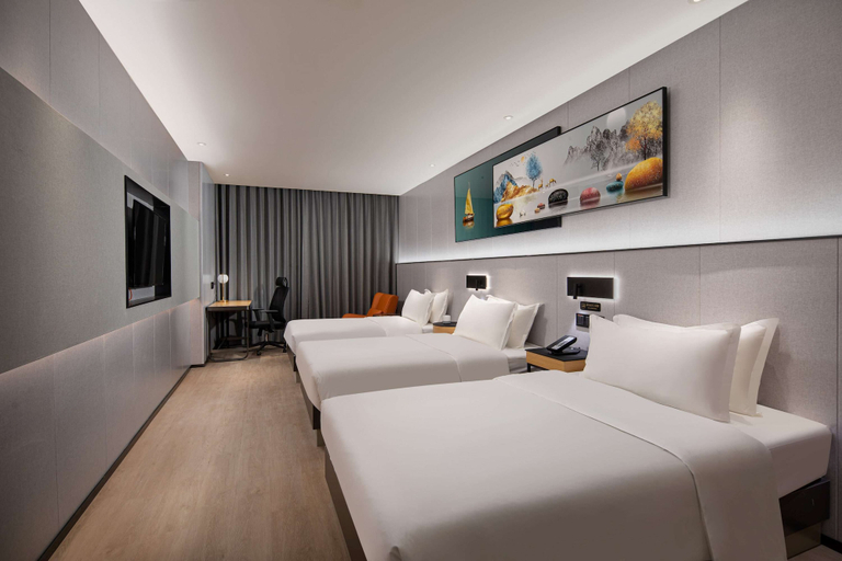 Bedroom 2, ハブウィンダムホテル, Huangshan