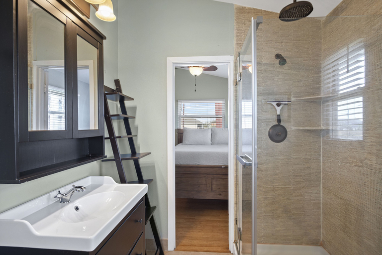 Bathroom, Anglers Court Beach Villa #3, Nueces