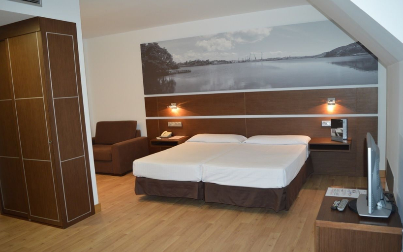 Bedroom 4, Hotel Spa Odeón, A Coruña