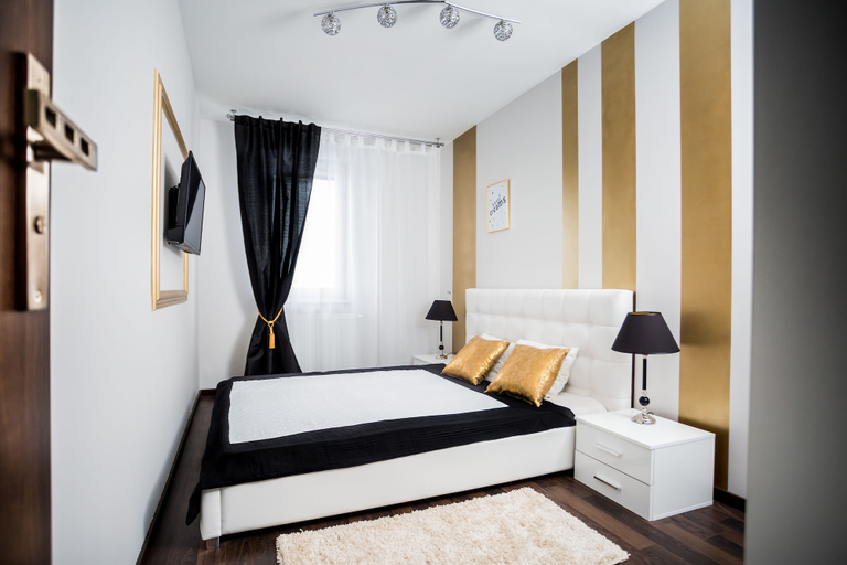 Bedroom 2, VISENTO Apartments Zachodnia 2G, Białystok City