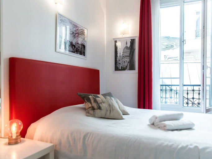 Bedroom 2, Montmartre Apartments - Toulouse, Paris
