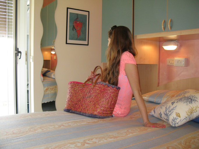 Bedroom 3, Hotel Solidea, Rimini