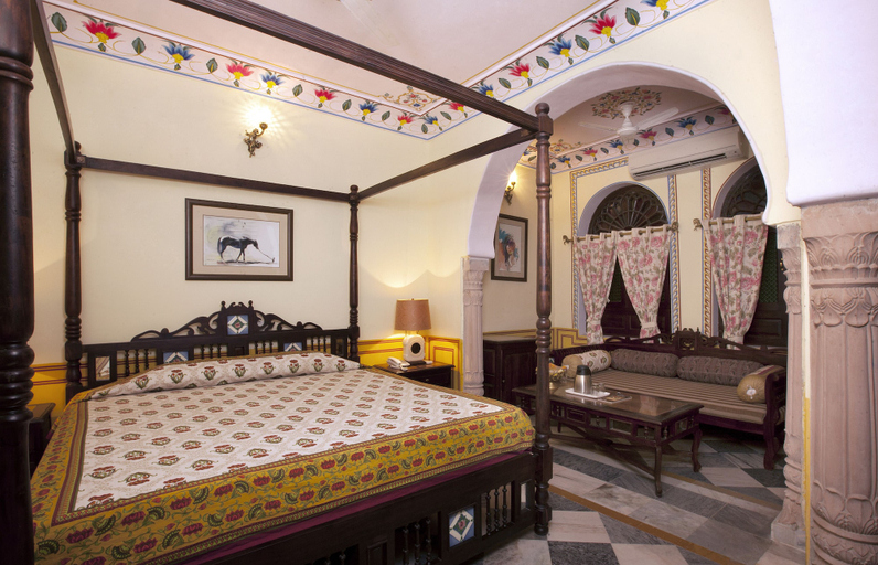 Bedroom 4, Bissau Palace, Jaipur
