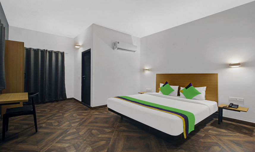 Bedroom 1, Treebo Shubham SR Nagar, Ranga Reddy