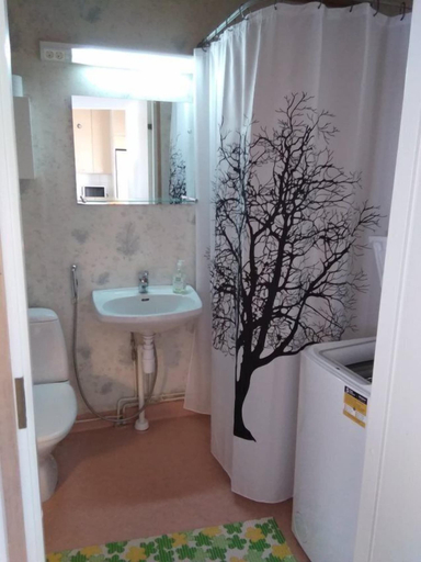 Bathroom 4, Kuukkeli Apartments Vuotso, Lapland