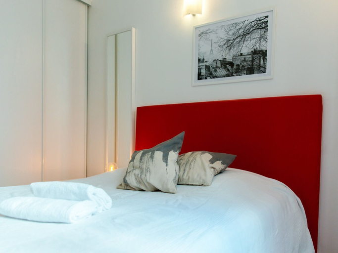 Bedroom 3, Montmartre Apartments - Toulouse, Paris