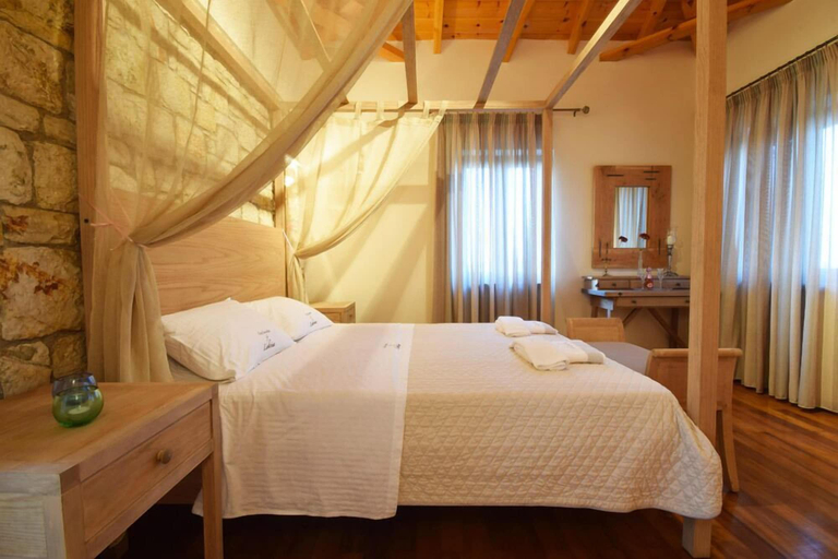 Bedroom 3, Liokrina Luxury Villas, Peloponnese