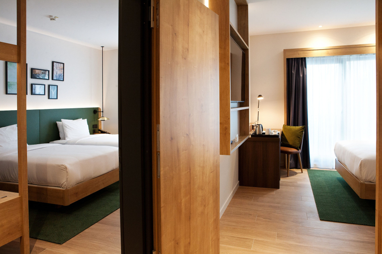 Bedroom 3, Hilton Garden Inn Munich Messe, München