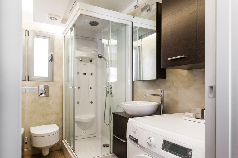 Bathroom 3, Striking 1BR Apartment in Kolonaki B, Attica