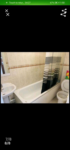 Bathroom 2, ParkWest Apartments, London