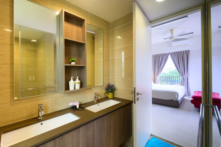 Bedroom 4, 2 Bedrooms Apartment By The Sea, Penang Island