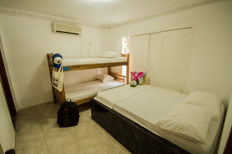 Bedroom 3, La Perla Hostel, Santa Marta (Dist. Esp.)