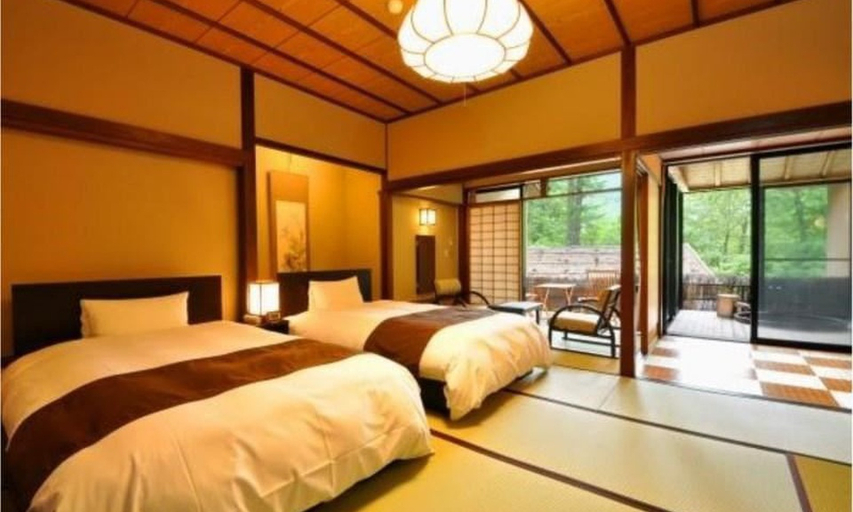 Bedroom, Yumoto Saito Ryokan(白骨温泉 湯元齋藤旅館), Matsumoto