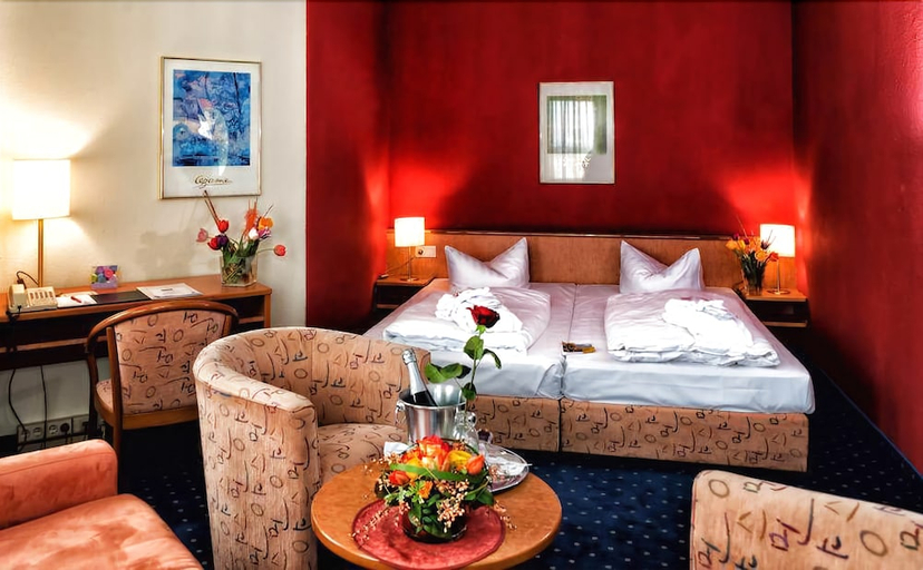 Bedroom 3, Limburgerhof Hotel & Residenz, Rhein-Pfalz-Kreis