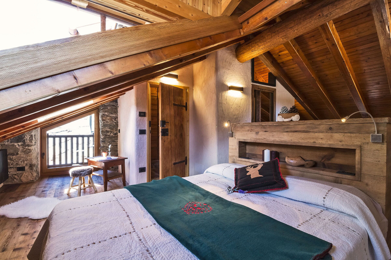 Bedroom 3, Maison La Saxe, Aosta