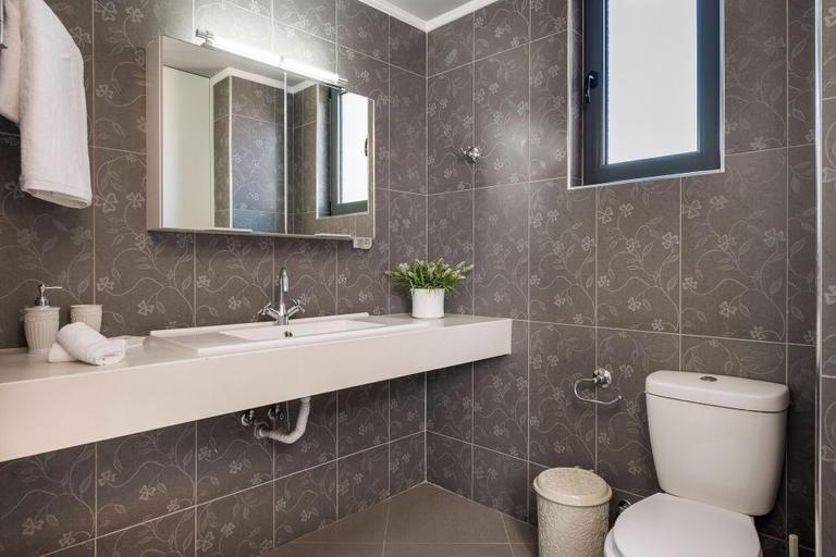 Bathroom 4, Beautiful Pool Villa for Relaxing Family Holidays, Crete