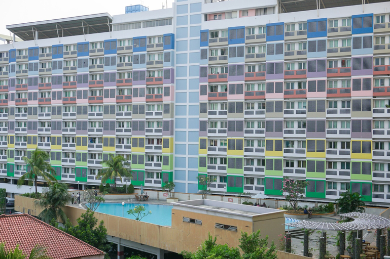 Exterior & Views 2, Elegant Studio Apartment at Margonda Residence 2, Depok