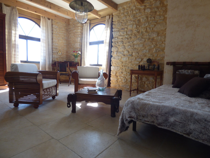 Bedroom 4, Mas d'Asvin, Gard