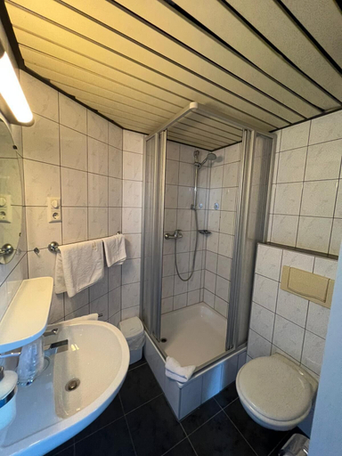 Bathroom 3, Hotel Daun, Recklinghausen