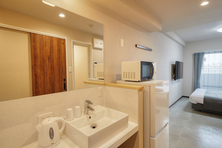 Bathroom 4, New Normal Hotel in MATSUYAMA, Naha