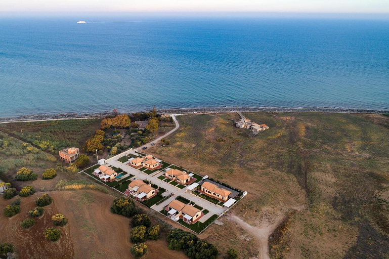 Aerial view, Cala Sol - Primula, Ragusa