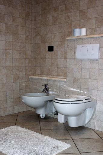 Bathroom 4, Hotel Villa Rina, Sondrio