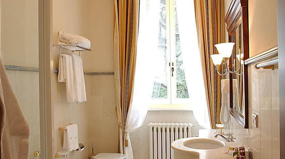 Bathroom 4, Hotel Villa Verdefiore, Macerata