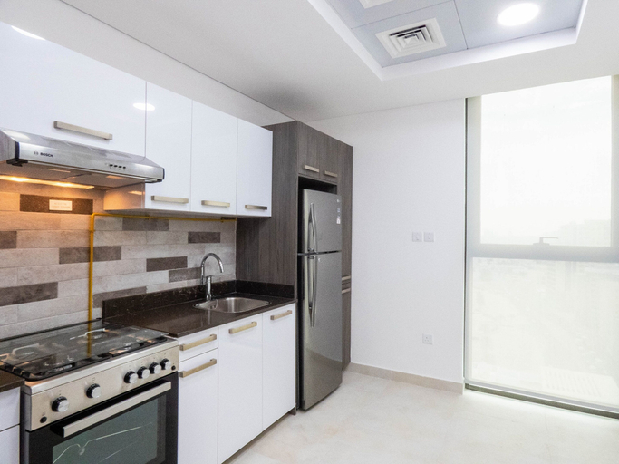 Private kitchen 2, Stylish 1BR Apartment in Al Barsha Dubai, Dubai