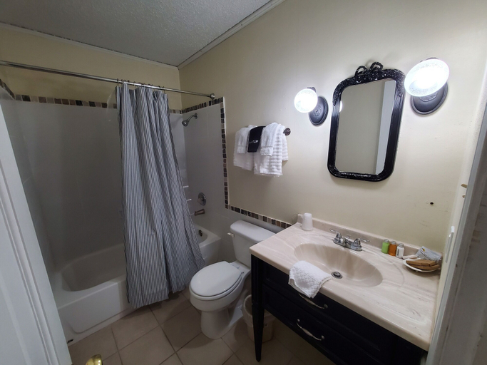 Bathroom 4, Butterfield Inn Main Street Cottages, Jeff Davis