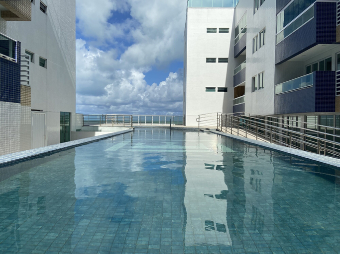 Sport & Beauty 5, Bela Hospedagem - Vista piscina e mar, João Pessoa