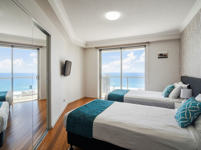 Bedroom 2, Towers of Chevron - Private Apartments, Gold Coast