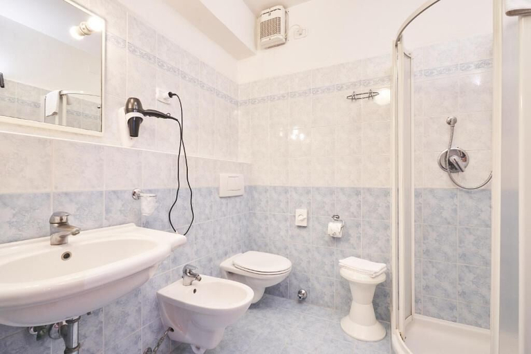 Bathroom 5, Family Hotel Polsa, Trento